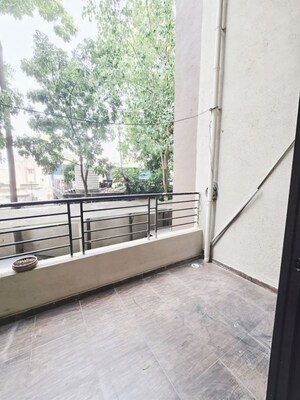 Balcony in 1 BHK Builder Floor at Satyam Serenity, Wadgaon Sheri – for Rent