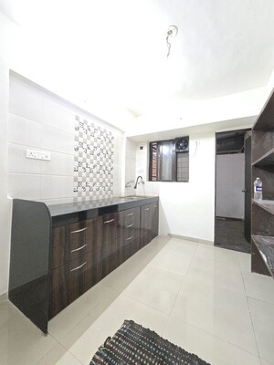 Kitchen in 1 BHK Builder Floor at Satyam Serenity, Wadgaon Sheri – for Rent