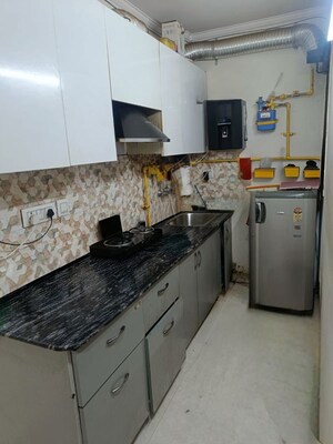 Kitchen in 2 BHK Builder Floor at Govindpuri – for Rent