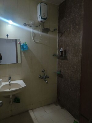 Bathroom in 2.5 BHK Apartment at Adi Horizons, Wakad – for Rent