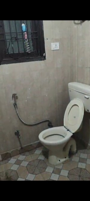 Bathroom in 2 BHK Builder Floor at Mehrauli – for Rent