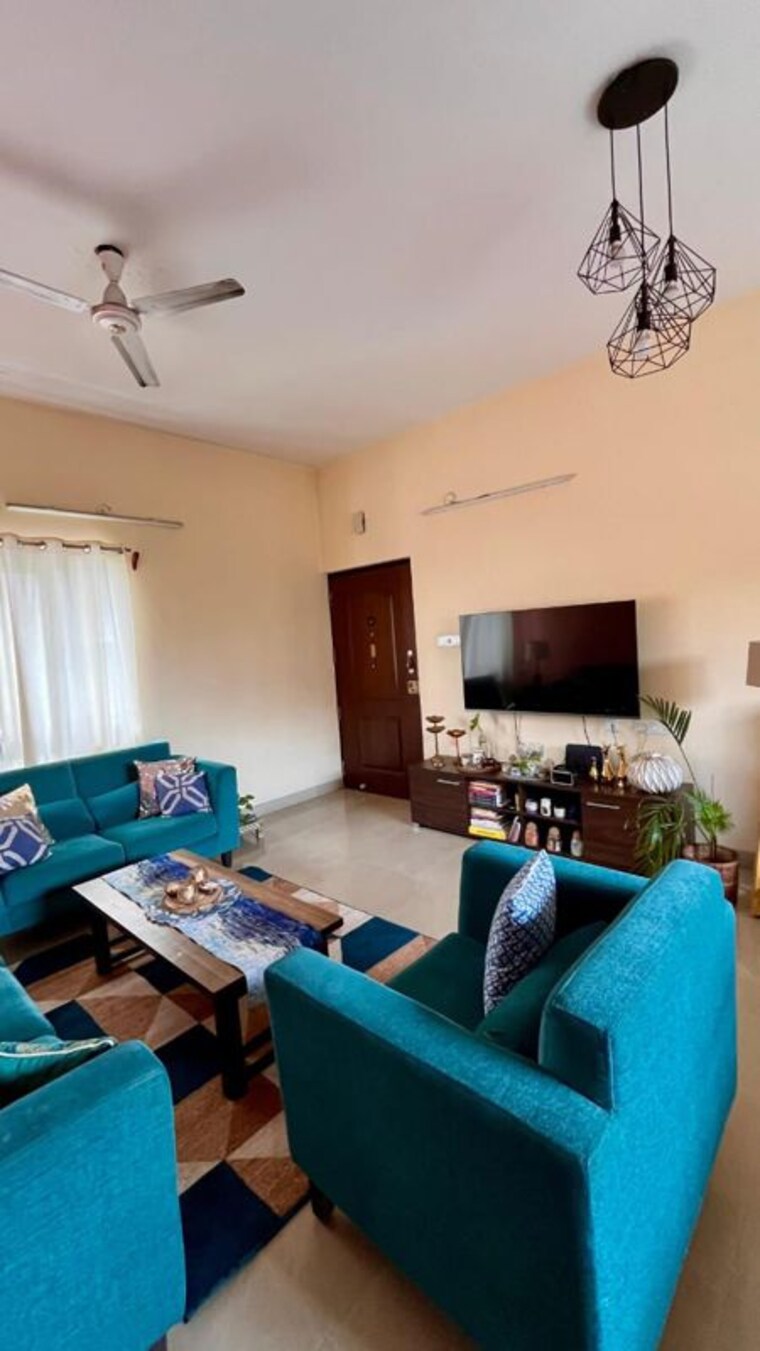 Living Room, ruchi-active-greens 3 Bedroom 1540 Sq.Ft. Apartment In Tangra Kolkata 10260259