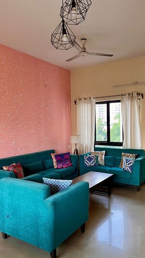 Living Room in 3 BHK Apartment at Ruchi Active Greens, Tangra – for Rent