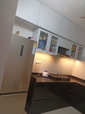 Kitchen in 3 BHK Apartment at Kharadi – for Rent