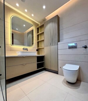 Bathroom in 3 BHK Builder Floor at New Industrial Township 1 – for Sale