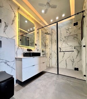 Kitchen in 3 BHK Builder Floor at New Industrial Township 1 – for Sale