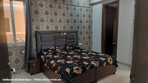 Bedroom in 2 BHK Apartment at Affinity Greens, International Airport Road – for Rent