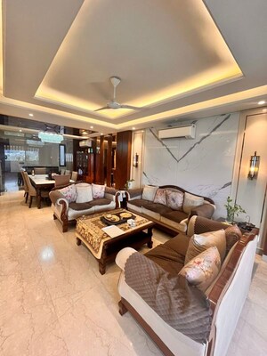 Living Room in 3 BHK Builder Floor at Dlf Phase I – for Sale