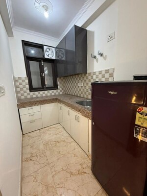 Kitchen in 1 BHK Apartment at Freedom Fighters Enclave – for Rent