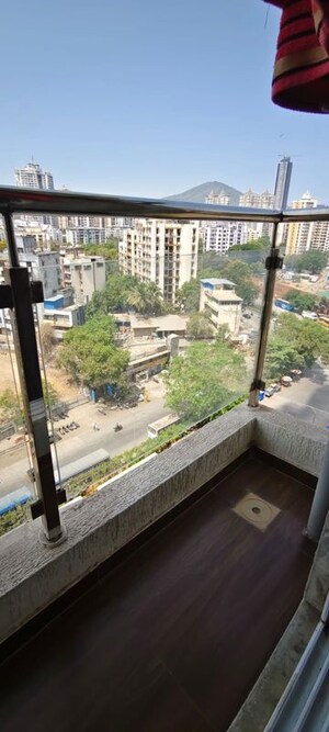 Balcony in 2 BHK Apartment at Acme Ozone, Manpada – for Rent