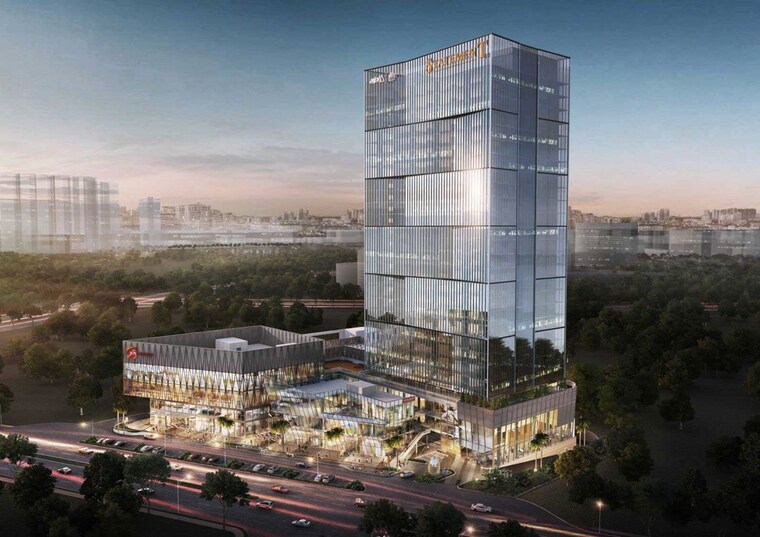 Exterior View, aipl-joy-gallery Commercial Shop 252 Sq.Ft. In Sector 66 Gurgaon 10261002