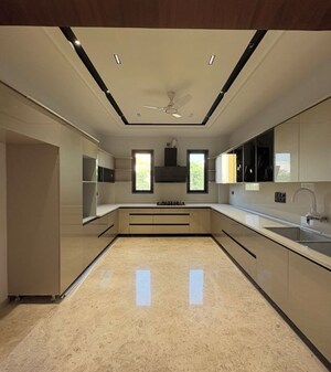 Kitchen in 3 BHK Builder Floor at New Industrial Township 5 – for Rent