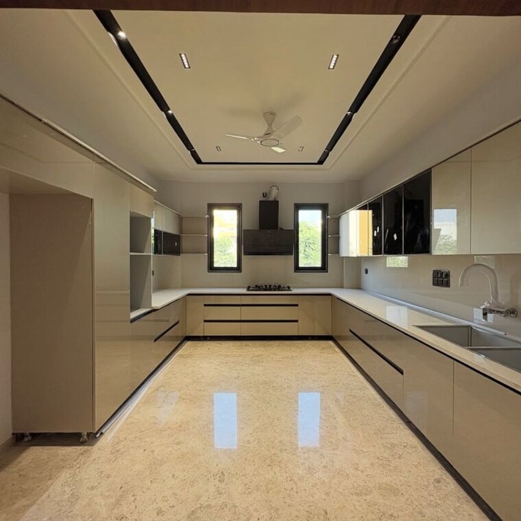 Kitchen, new industrial township 5 3 Bedroom 2097 Sq.Ft. Builder Floor In New Industrial Township 5 Faridabad 10261032