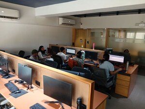 Team Area in  Office Space at Parshwanath Business Park, Prahlad Nagar – for Rent