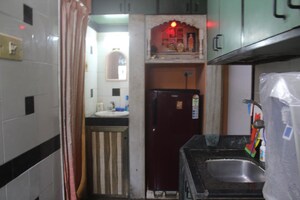 Kitchen in 1 BHK Apartment at Andheri Panchvati CHS, Andheri West – for Rent