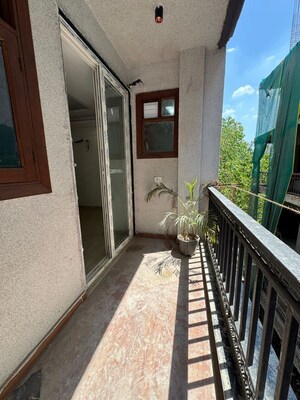 Balcony in 2 BHK Builder Floor at Chattarpur – for Rent
