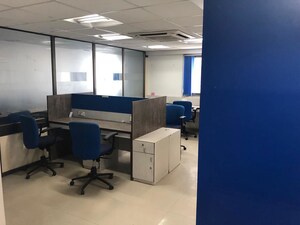 Team Area in  Office Space at Abhijyot Square, Makarba – for Rent