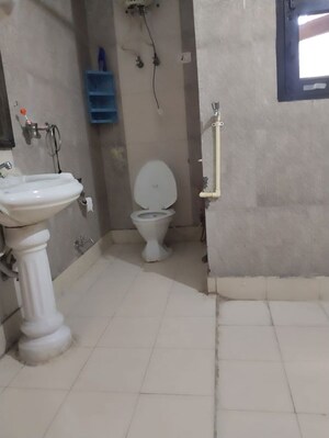 Bathroom in 3 BHK Builder Floor at Neb Sarai – for Rent