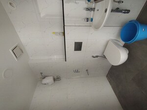 Bathroom in 2 BHK Apartment at Lodha Amara Tower 23, Kolshet Road – for Rent