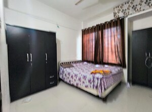 Bedroom in 1 BHK Apartment at Gera Shrishti, Wagholi – for Rent
