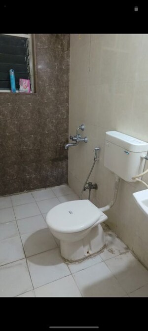 Bathroom in 3 BHK Apartment at Adi Horizons, Wakad – for Rent