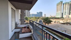 Balcony in 3 BHK Apartment at ASBL Spire, Kokapet – for Rent