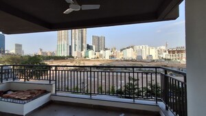 Balcony in 3 BHK Apartment at ASBL Spire, Kokapet – for Rent