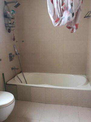 Bathroom in 3 BHK Apartment at Hill Top CHS, Pali Hill – for Rent