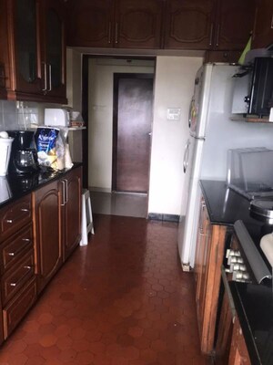 Kitchen in 3 BHK Apartment at Hill Top CHS, Pali Hill – for Rent