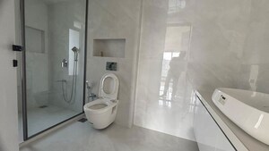 Bathroom in 4 BHK Apartment at USD Finessia, Bandra West – for Rent