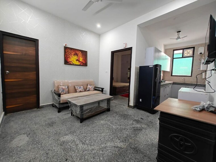 Living Room, shakti khand iv 3 Bedroom 800 Sq.Ft. Builder Floor In Shakti Khand iv Ghaziabad 10261374