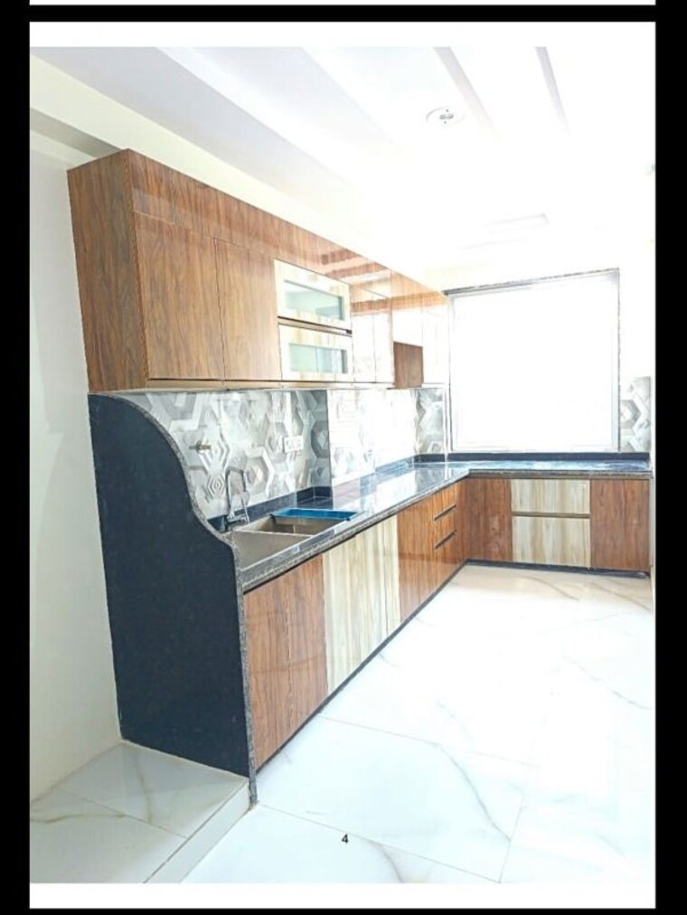 Kitchen, mansarovar 3 Bedroom 1530 Sq.Ft. Apartment In Mansarovar Jaipur 10261413
