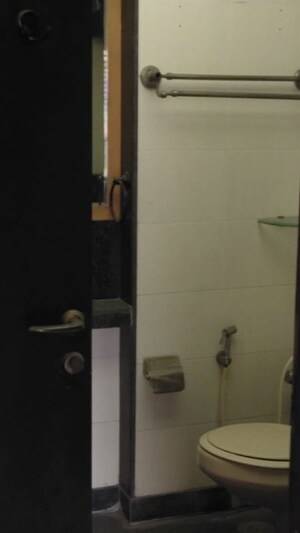 Bathroom in 3 BHK Apartment at Jasani Gyan Ghar, Khar West – for Rent