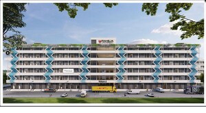  Office Space – Exterior View View at Raheja Tesla Industrial, Midc Industrial Area - for Rent