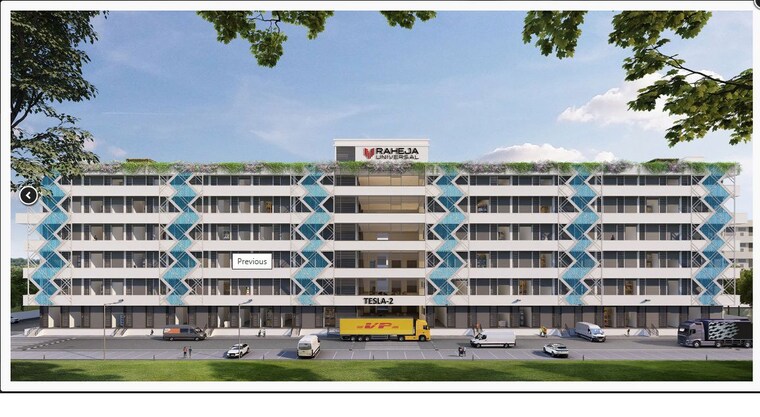 Exterior View, raheja-tesla-industrial Commercial Office Space 1019 Sq.Ft. In Midc Industrial Area Navi Mumbai 9725928