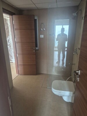 Bathroom in 4 BHK Apartment at Godrej Meridien, Sector 106 – for Rent