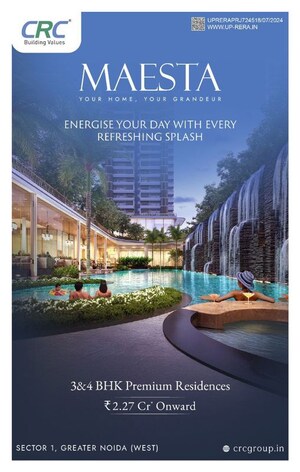 3 BHK Apartment For Sale in CRC Maesta, Sector 1 Greater Noida