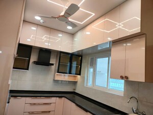 Kitchen in 3 BHK Apartment at Prestige Beverly Hills, Kokapet – for Rent