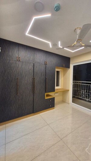 Living Room in 3 BHK Apartment at Prestige Beverly Hills, Kokapet – for Rent