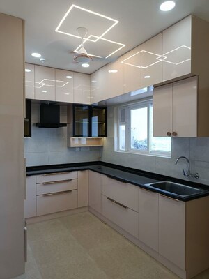 Kitchen in 3 BHK Apartment at Prestige Beverly Hills, Kokapet – for Rent