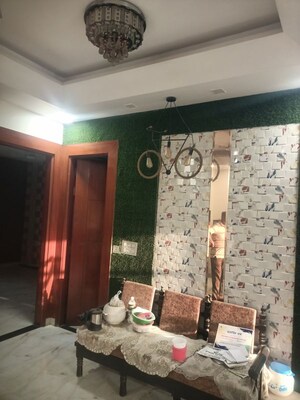 Living Room in 3 BHK Builder Floor at BPTP Parkland, Sector 75 – for Sale