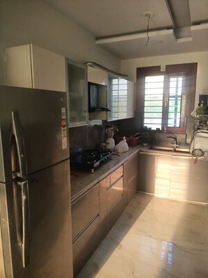 Kitchen in 3 BHK Builder Floor at BPTP Parkland, Sector 75 – for Sale