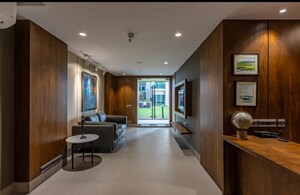 Living Room in 1 BHK Apartment at PS Amistad, New Town – for Rent