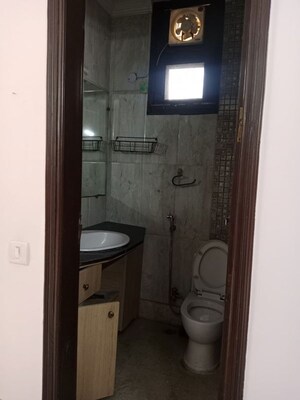 Bathroom in 1 BHK Apartment at Aundh Gaon – for Rent