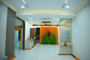 Building Lobby in 3 BHK Apartment at Prestige Beverly Hills, Kokapet – for Rent