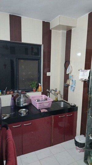 Kitchen in 1 BHK Apartment at Kalyan West – for Rent