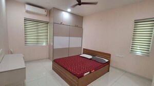Bedroom in 4 BHK Villa at Rajapushpa Green Dale, Tellapur – for Rent