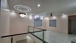 Staircase in 4 BHK Villa at Rajapushpa Green Dale, Tellapur – for Rent