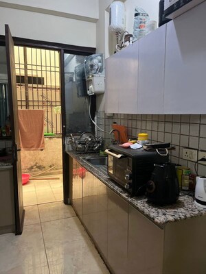 Kitchen in 4 BHK Villa at Panchsheel Green Mart, Sector 16 Greater Noida – for Rent