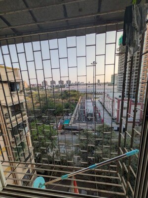 Balcony in 1 RK Apartment at Chatrapati Shivaji Raje Complex, Kandivali West – for Rent